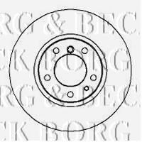 Тормозной диск BORG & BECK BBD4894