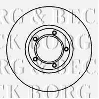 Тормозной диск BORG & BECK BBD5079