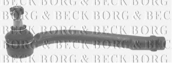 Наконечник поперечной рулевой тяги BORG & BECK BTR5580