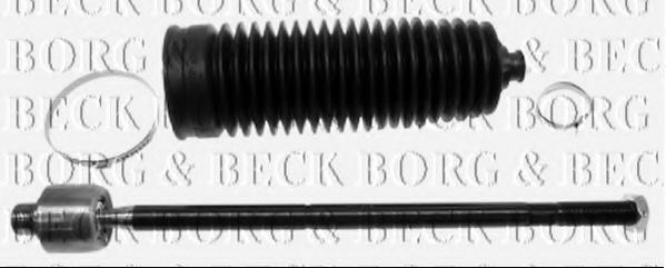 Осевой шарнир, рулевая тяга BORG & BECK BTR5517K