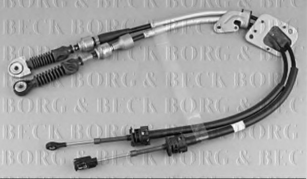 Трос, ступенчатая коробка передач BORG & BECK BKG1036