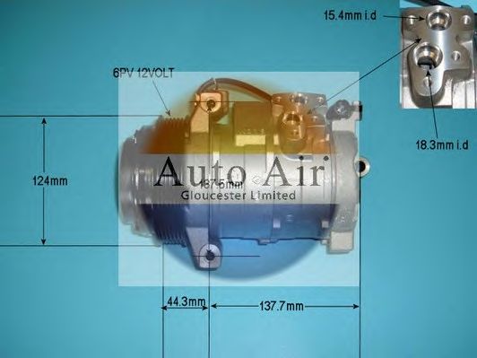 Компрессор, кондиционер AUTO AIR GLOUCESTER 14-9659