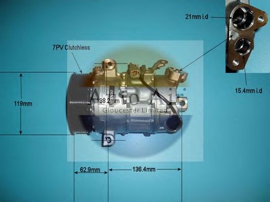 Компрессор, кондиционер AUTO AIR GLOUCESTER 14-1271