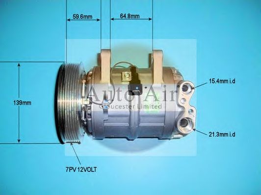 Компрессор, кондиционер AUTO AIR GLOUCESTER 14-9654