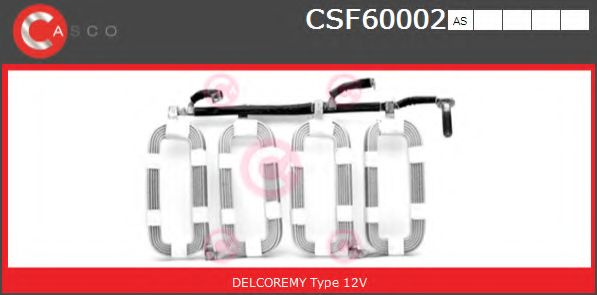 Обмотка возбуждения, стартер CASCO CSF60002AS