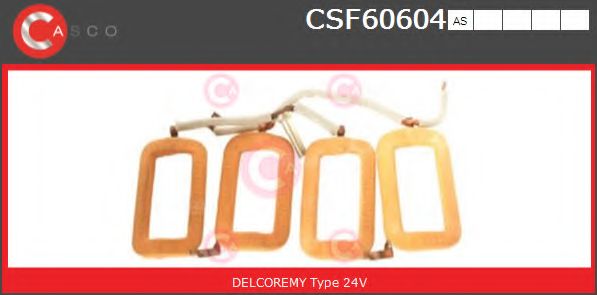 Обмотка возбуждения, стартер CASCO CSF60604AS