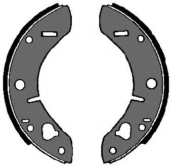 Комплект тормозных колодок VEMA 84322