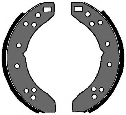 Комплект тормозных колодок VEMA 84363