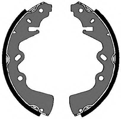 Комплект тормозных колодок VEMA 84439