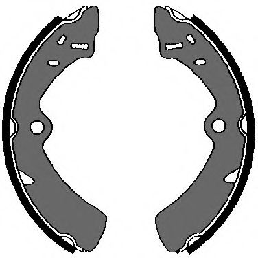 Комплект тормозных колодок VEMA 84519