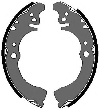 Комплект тормозных колодок VEMA 84563