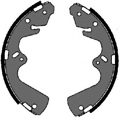 Комплект тормозных колодок VEMA 84647