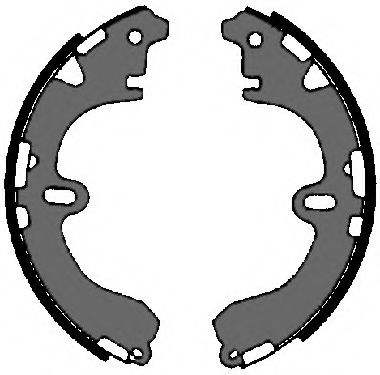 Комплект тормозных колодок VEMA 84672