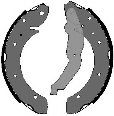 Комплект тормозных колодок VEMA 84686