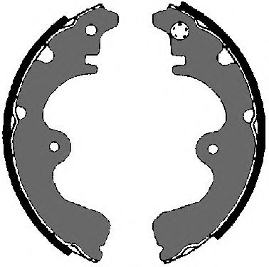 Комплект тормозных колодок VEMA 84696