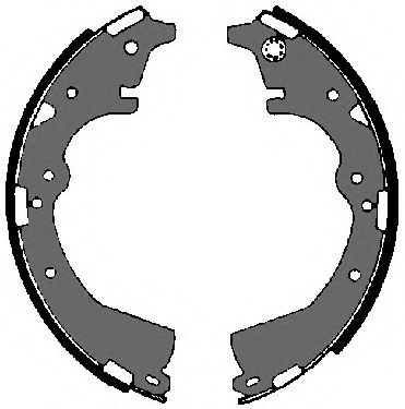 Комплект тормозных колодок VEMA 84697