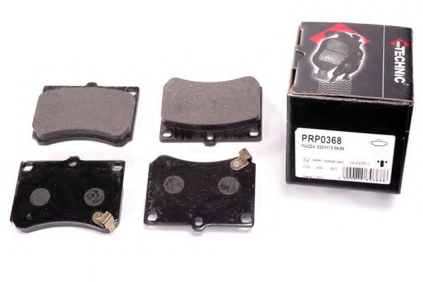 Комплект тормозных колодок, дисковый тормоз PROTECHNIC PRP0368