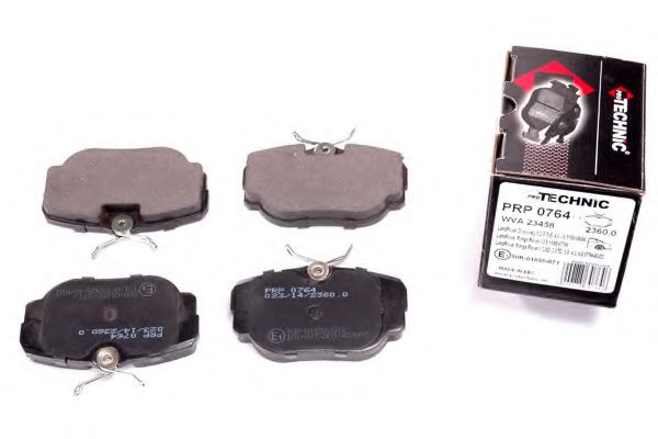 Комплект тормозных колодок, дисковый тормоз PROTECHNIC PRP0764