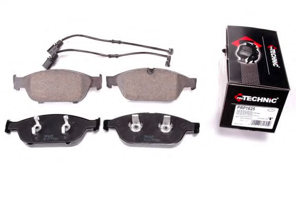 Комплект тормозных колодок, дисковый тормоз PROTECHNIC PRP1625