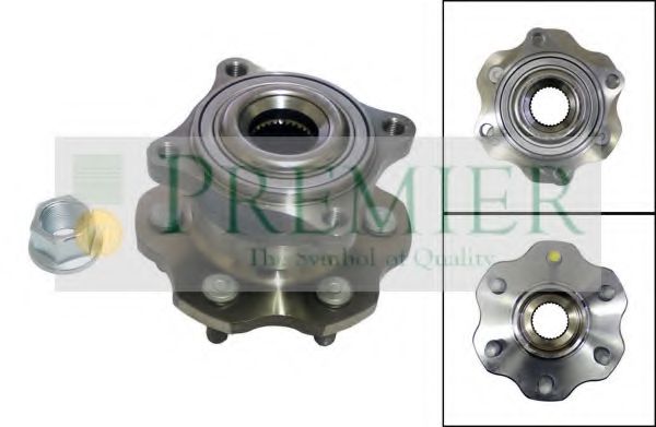 Комплект подшипника ступицы колеса BRT Bearings PWK1832