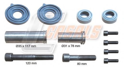 Ремкомплект, тормозной суппорт CASALS MD235