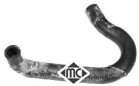 Шланг радиатора Metalcaucho 08705