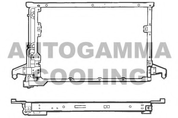 Конденсатор, кондиционер AUTOGAMMA 101572