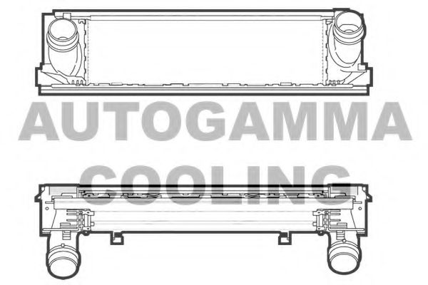 Интеркулер AUTOGAMMA 107300