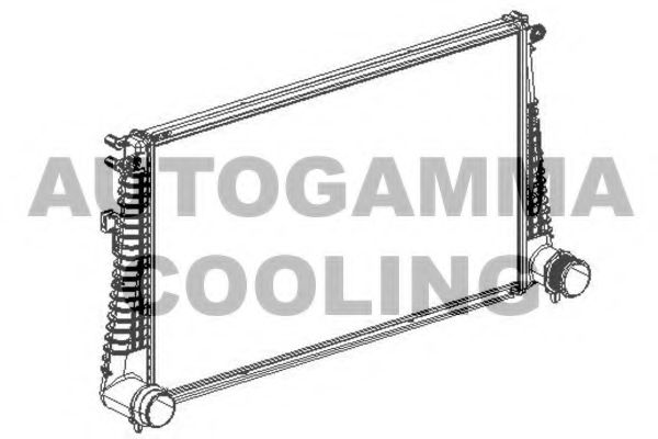 Интеркулер AUTOGAMMA 107546