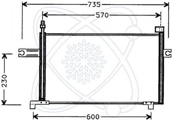Конденсатор, кондиционер WEBASTO 35290