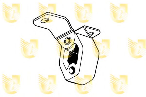 Кронштейн, глушитель UNIGOM 165109