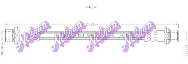 Тормозной шланг Brovex-Nelson H4632