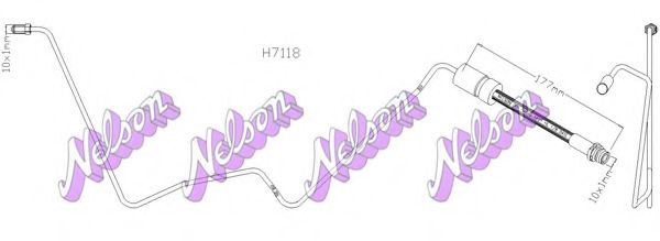Тормозной шланг Brovex-Nelson H7118