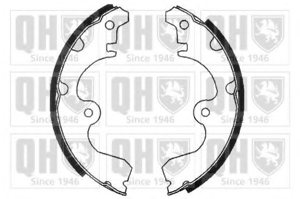 Комплект тормозных колодок QUINTON HAZELL BS880
