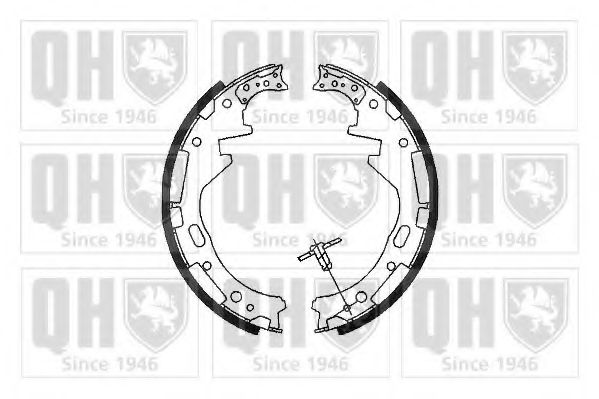 Комплект тормозных колодок QUINTON HAZELL BS925