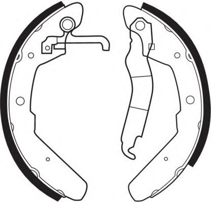 Комплект тормозных колодок FERODO FSB174