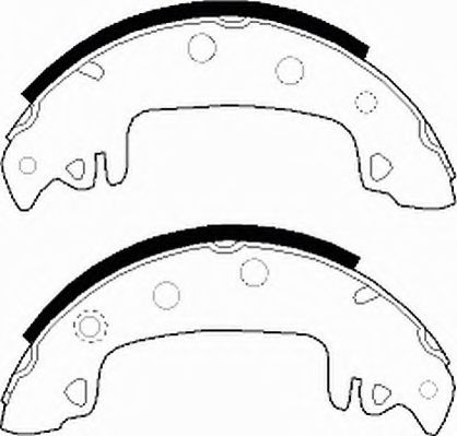 Комплект тормозных колодок FERODO FSB29
