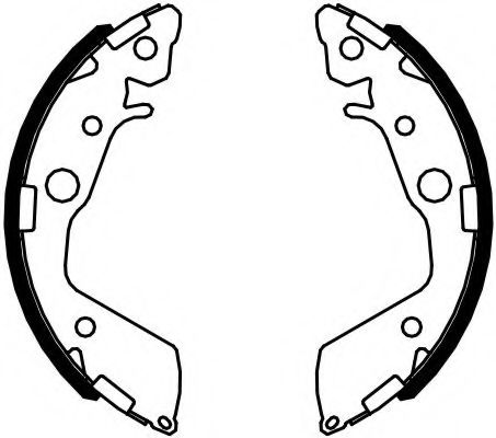 Комплект тормозных колодок FERODO FSB4068