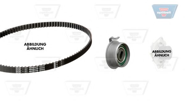 Водяной насос + комплект зубчатого ремня OPTIBELT KT 1245 W1