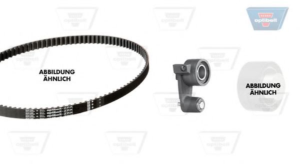 Комплект ремня ГРМ OPTIBELT KT 1300