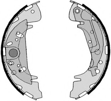 Комплект тормозных колодок BREMBO S 11 504