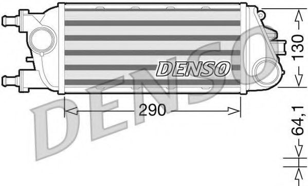 Интеркулер DENSO DIT13003