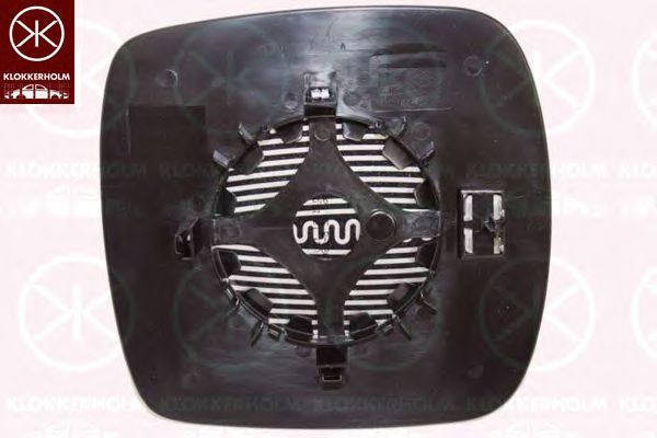 Зеркальное стекло, наружное зеркало KLOKKERHOLM 60111060