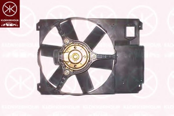 Вентилятор, охлаждение двигателя KLOKKERHOLM 20922601