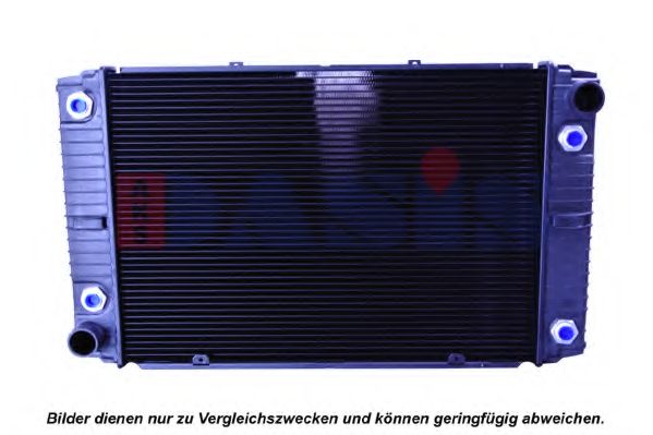 Радиатор, охлаждение двигателя AKS DASIS PR2011