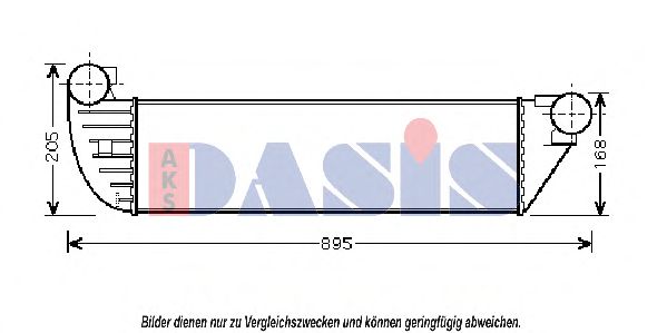 Интеркулер AKS DASIS 187016N