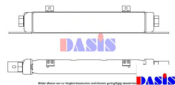 масляный радиатор, двигательное масло AKS DASIS 296030N