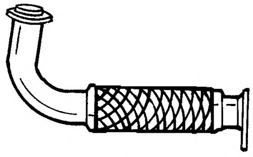 Труба выхлопного газа AKS DASIS SG16127