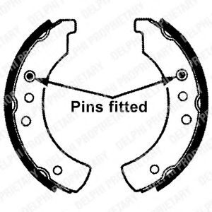 Комплект тормозных колодок HP (ZEBRA) 1228