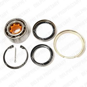 Комплект подшипника ступицы колеса DELPHI BK598